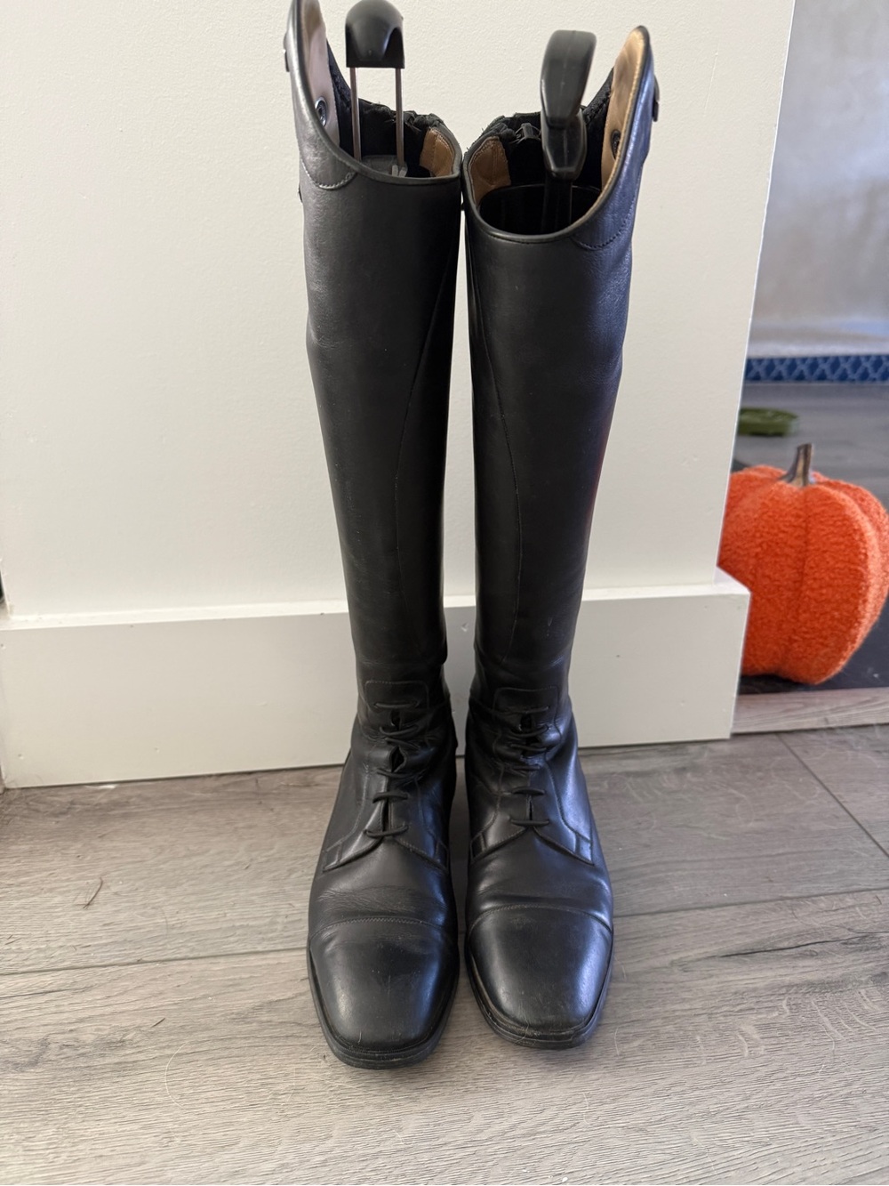Ariat Divino Black Tall Leather Riding Boots